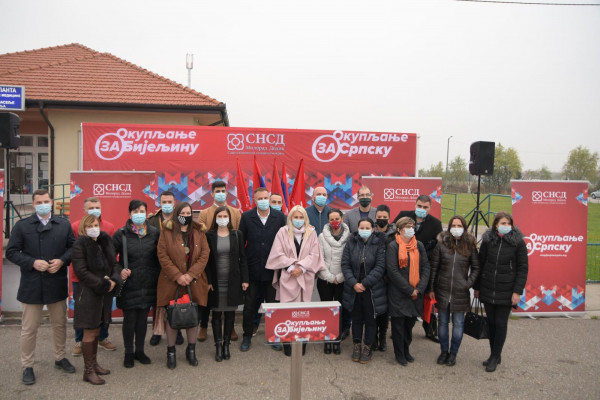 Završno predstavljanje odborničkih kandidata SNSD u Novoj Janji