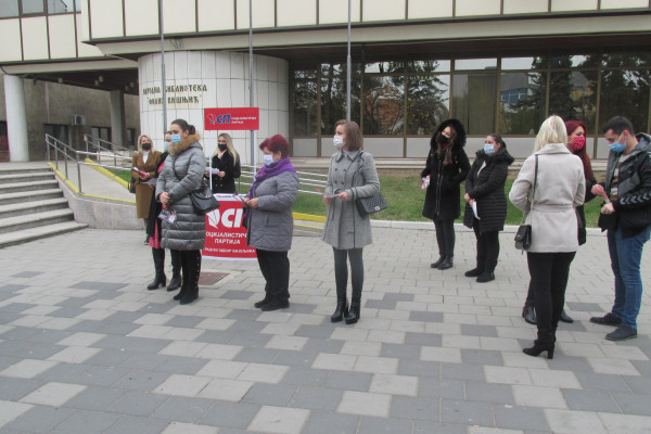 Socijalisti Bijeljina: Uličnom akcijom ukazano na problem nasilja nad ženama