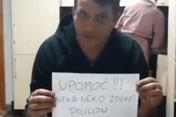 "NEKA NEKO ZOVE POLICIJU" Muškarac iz BiH postao hit zbog urnebesnog snimka iz izolacije