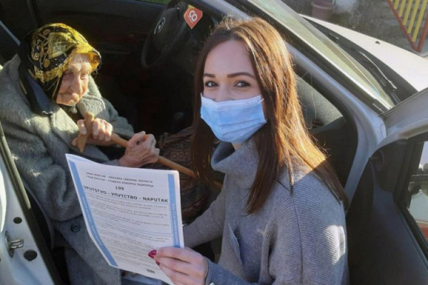 Građansku dužnost obavila i 107-godišnja Mostarka