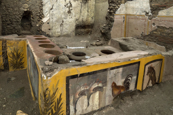 U Pompeji, gradu koji je zatrpala vulkanska erupcija, pronađen ŠTAND BRZE HRANE