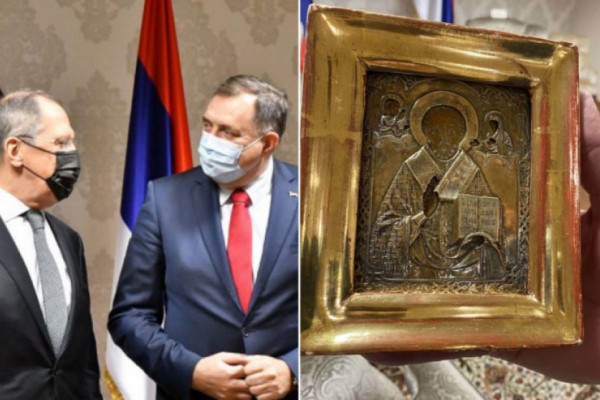 Priča o ikoni provokacija usmjerena protiv Srpske i Rusije