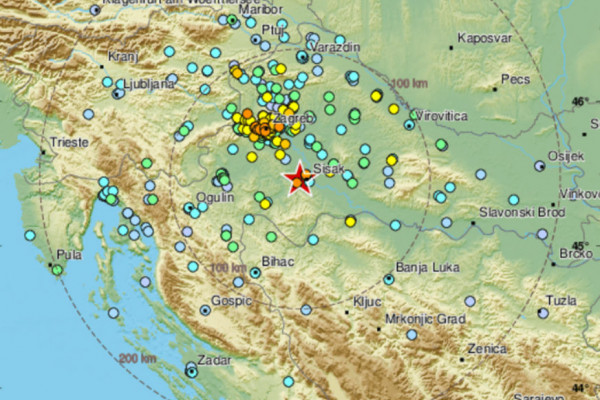 TLO NE MIRUJE Novi SNAŽAN ZEMLJOTRES u Hrvatskoj snage 6.3 po Richteru