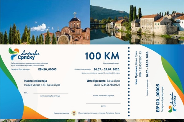 PRODUŽEN ROK Evo do kada će važiti TURISTIČKI VAUČERI u Srpskoj