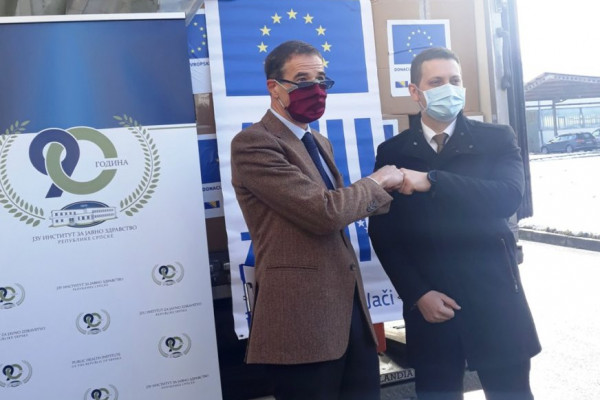 Donacija Institutu za javno zdravstvo Srpske: Uručena zaštitna medicinska oprema vrijedna 192.931 KM