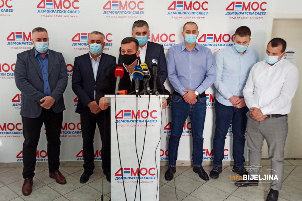 Dakić: Poziv koalicije gradonačelniku za razgovor