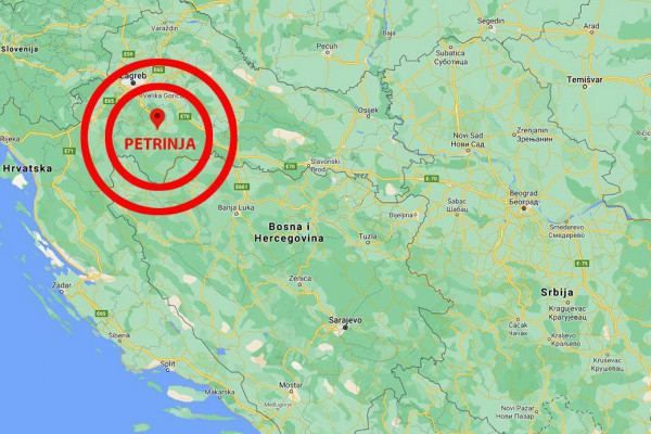 Novi potres: Petrinja noćas osjetila zemljotres jačine 3.2 stepena