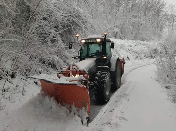 Gradsko odjeljenje Bijeljina: Po pravilniku saobraćajnice su prohodne kada na njima ima do 10 cm snijega