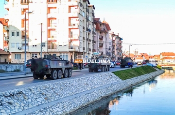 EUFOR-ovi transporteri prošli Bijeljinom
