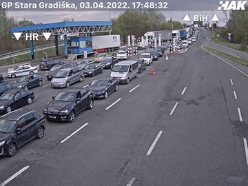 Pojačan saobraćaj izlazu iz BiH prema Hrvatskoj