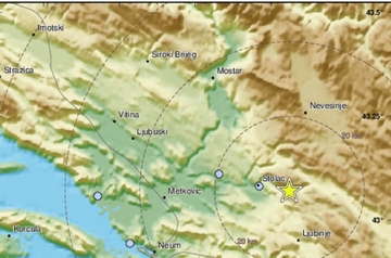 Novi zemljotres u BiH