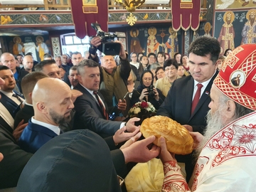 OBILJEŽENA KRSNA SLAVA OPŠTINE LOPARE