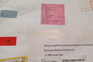 "Zabranjeno pisanje ćirilicom" : Pošta na ćirilici ne može iz Mostara