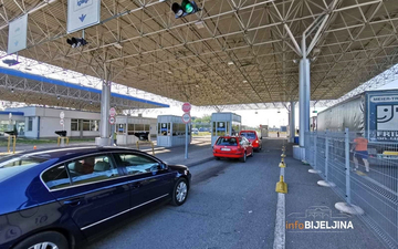 Pojačan saobraćaj na izlazu iz BiH