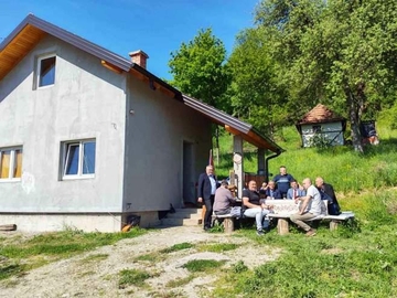 Ostojić posjetio demobilisanog borca Vladu Tomića u selu Priboj kod Lopara