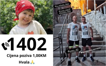 Dvojica Bijeljinaca biciklima stigli na Ostrog: Humana misija za bolesnu djevojčicu