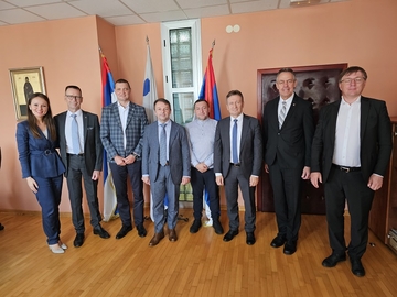 „Koncert kao poklon Ugljeviku“ Na prijemu kod načelnika Perića oraganizatori 76 Svjetskog kupa harmonike