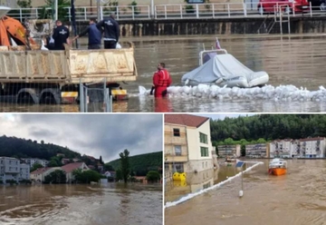 Hrvati se bore sa poplavama: Prvi put u istoriji zatvoreni dijelovi Nacionalnog parka Krka