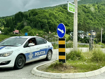 Srbinu kazna od 3.500 evra zbog saobraćajnog prekršaja u Crnoj Gori
