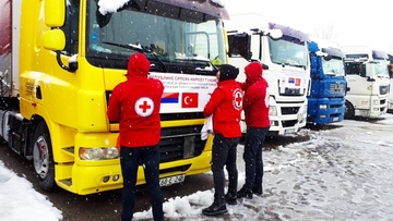 Kamioni sa humanitarnom pomoći za Tursku kreću iz Bijeljine