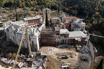 Obnova Hilandara pri kraju