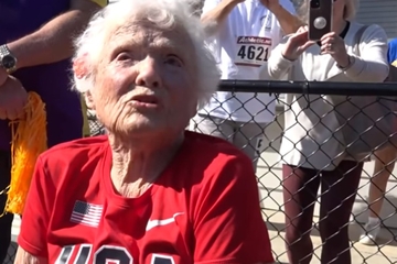 Ima 105 godina i postavila je rekord na 100 metara