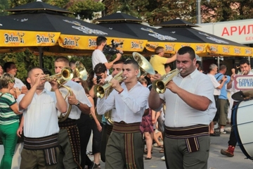 Otvoren sabor trubača u Guči