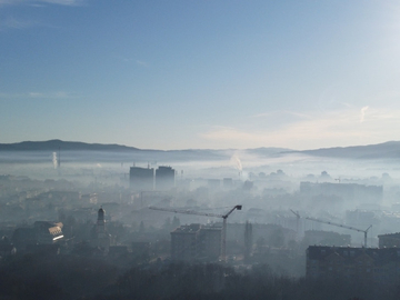 U šest gradova u BiH vazduh jutros nezdrav, građanima preporučeno da ostanu u kućama