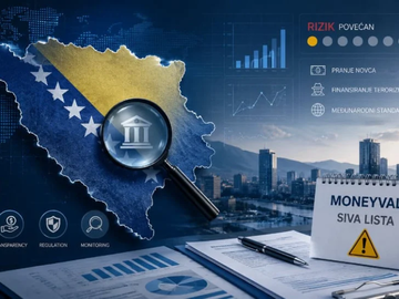 BiH ponovo na sivoj listi FATF-a: Upozorenje zbog pranja novca i finansiranja terorizma