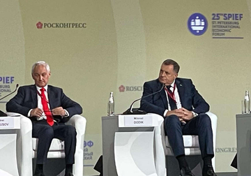 Dodik u Sankt Peterburgu: Srpska ne dozvoljava pridruživanje sankcijama Rusiji