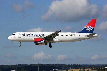 Air Serbia preusmjerava letove iz Tivta zbog jata ptica