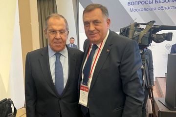 Dodik se susreo sa Lavrovom (FOTO)