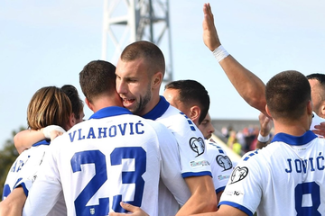 Velika pobjeda u Rigi: "Orlovi" slavili na pogon Dušana Vlahovića