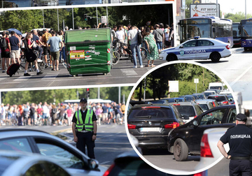 STUDENTI NA ULICAMA Blokade nekoliko lokacija u Beogradu i u više mjesta u Srbiji