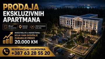 Jedinstvena prilika za investiciju: Na prodaju ekskluzivni apartmani u Prime Residence Bijeljina (FOTO)