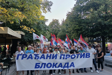 Širom Srbije počela okupljanja građana protiv blokada