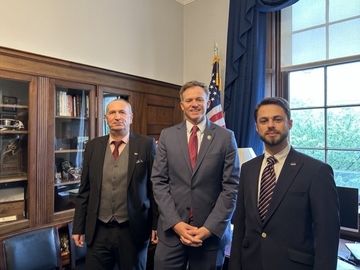 Mihailović i Romić u Vašingtonu sa kongresmenom Murom