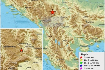 Zemljotres kod Novog Pazara