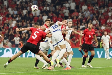 "Orlovi" osvojili veliki bod u paklu Tirane: Đorđe Petrović heroj