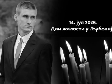 Dan žalosti u Ljuboviji povodom smrti mladića na Drinskoj regati