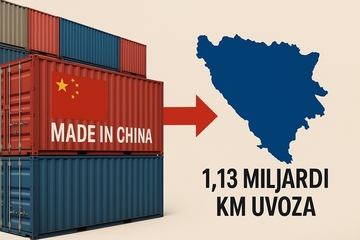 Zvanični podaci: Koliko BiH godišnje kupi kineske robe i šta sve uvozimo?