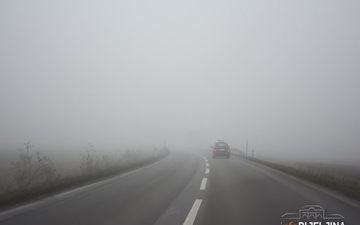 Oprez vozačima, smanjena vidljivost zbog magle