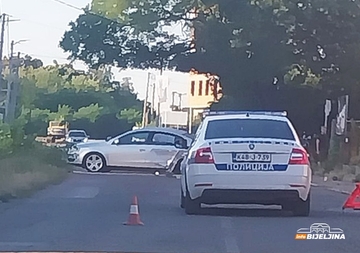 Udes u Bijeljini, obustavljen saobraćaj