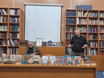 Vlado Arsić i Nenad Milkić u Han Pijesku: Od opasnosti koje vrebaju djecu do antiratnih priča (FOTO)