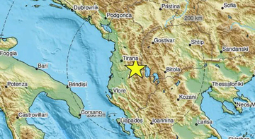 Zemljotres pogodio Albaniju
