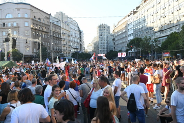 Počeo protest u Beogradu protiv rudarenja litijuma i projekta "Jadar"