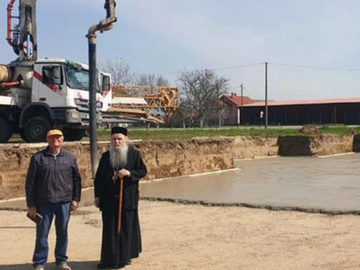 Mitropolit Fotije posjetio gradilište novog Hrama Svetog Save