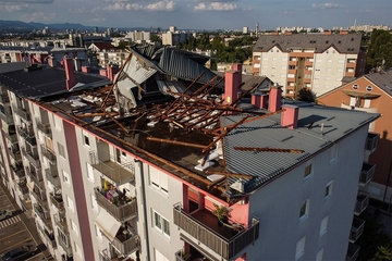 Nevrijeme pogodilo Sloveniju i Hrvatsku, u BiH moguće poslijepodne