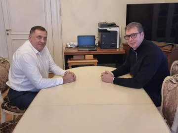Sastanak Dodika i Vučića, predsjednik Srbije najavio posjetu Srpskoj