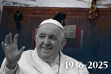 Sahranjen papa Franjo